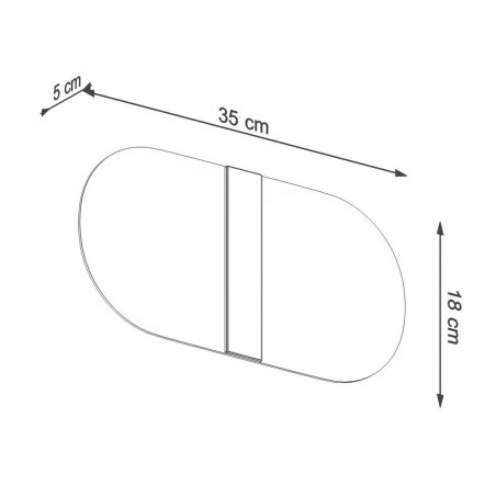 Wall lamp Salia