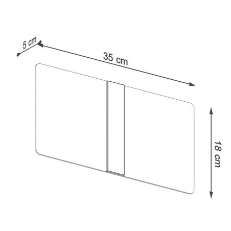 Wall lamp Azalia