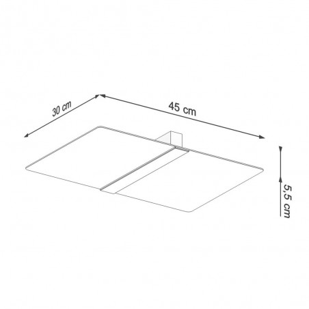 Flush Light Azalia