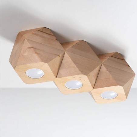 Woody Deckenleuchte (3 Lichter)