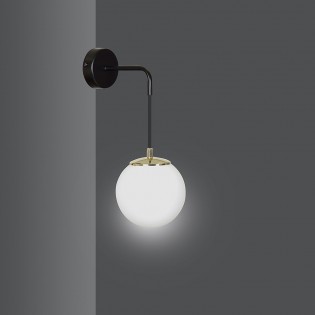 Aplique de pared Signo Negro