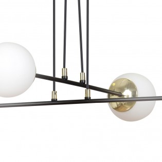 Ceiling Lamp Signo Black (4 lights)