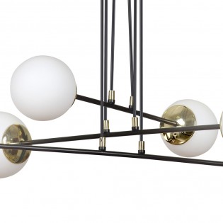 Ceiling Lamp Signo Black (6 lights)