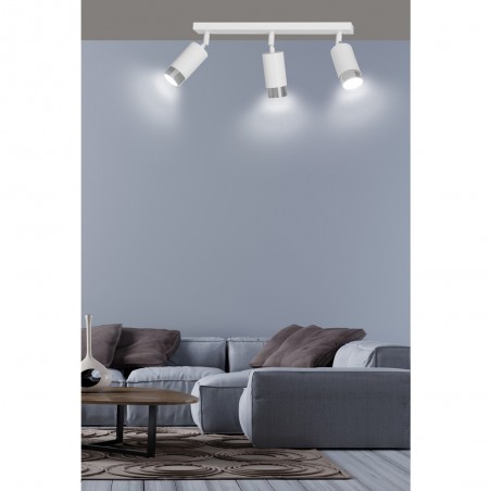 Spotlight Track Lamp Mura White/Chrome (3 lights)