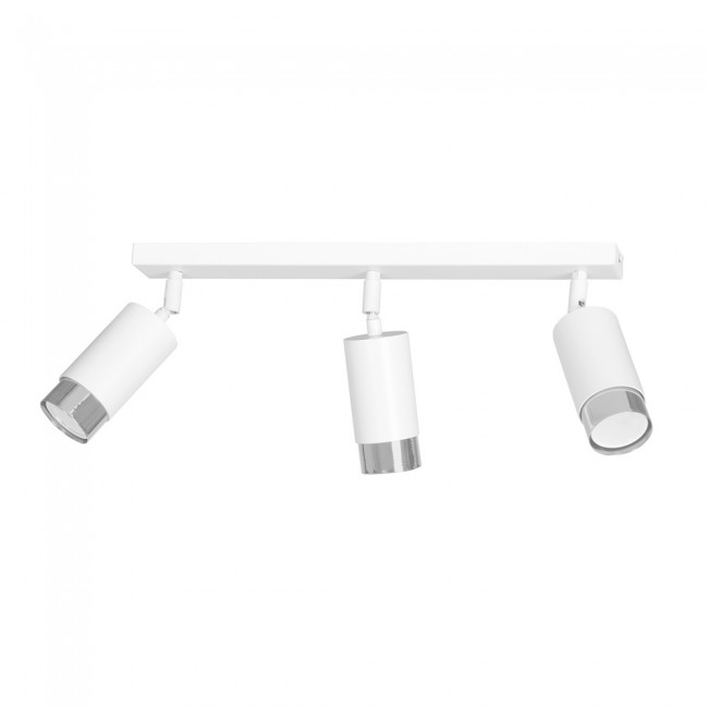 Regleta de techo Mura Blanco/Cromo (3 luces)