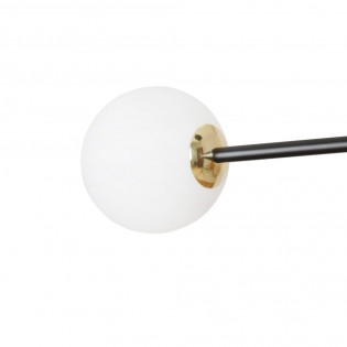 Ceiling Lamp Meltis Black (2 lights)