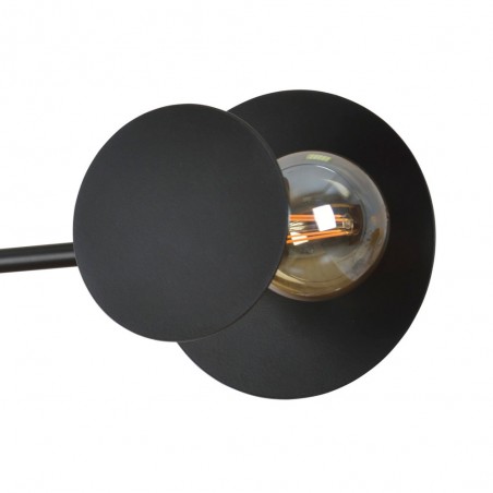 Plafón de techo Meltis Negro (2 luces)