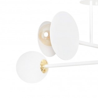 Plafón de techo Meltis Blanco (4 luces)