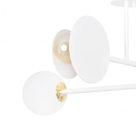 Plafón de techo Meltis Blanco (4 luces)