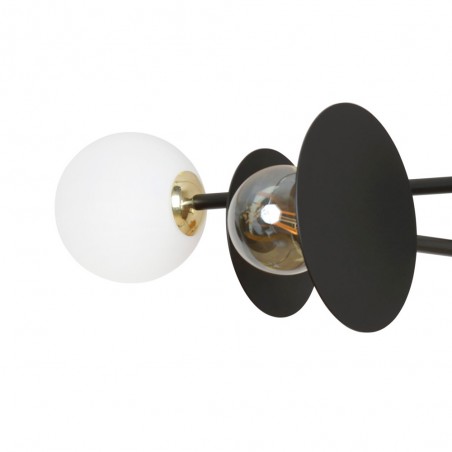 Ceiling Lamp Meltis Black (4 lights)