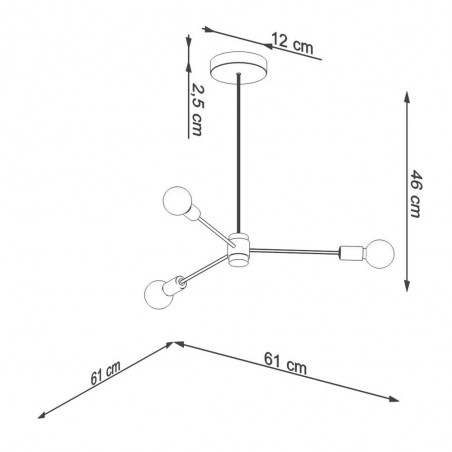 Chandelier Lango