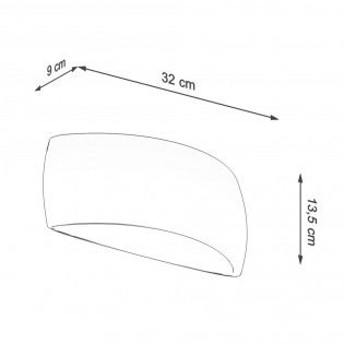 Wall lamp Pontius II