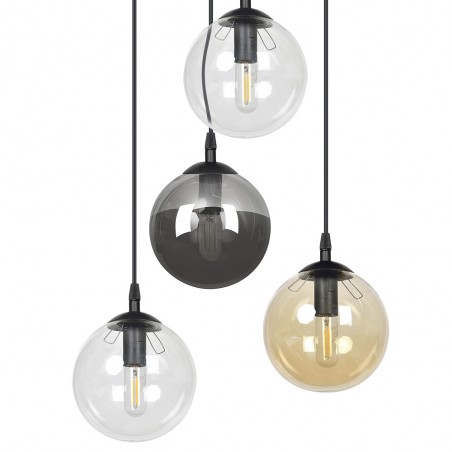 Cluster Pendant Lamp Sagan Mix (4 lights)