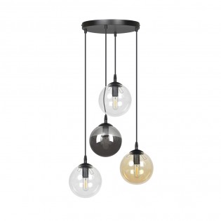 Lámpara colgante Sagan Mix (4 luces)