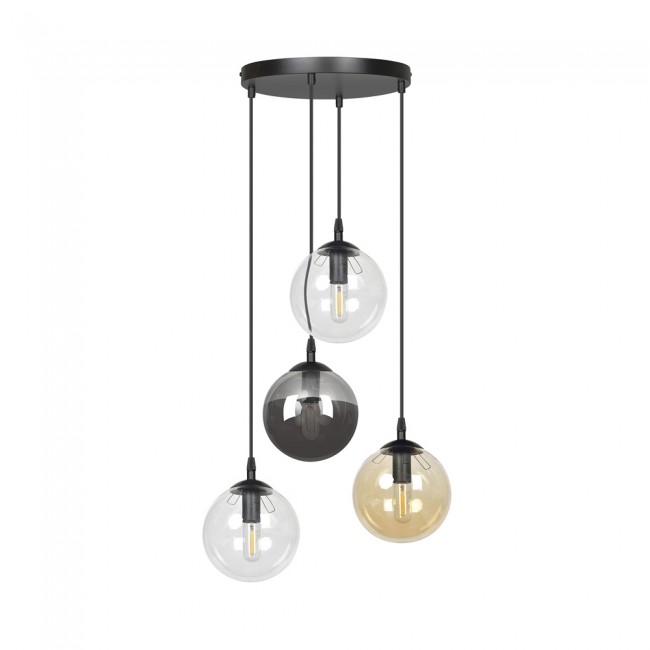 Lámpara colgante Sagan Mix (4 luces)