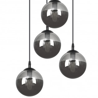 Cluster Pendant Lamp Sagan Graphite (4 lights)