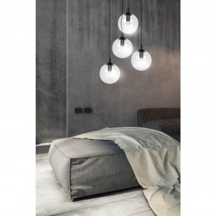 Cluster Pendant Lamp Sagan Transparent (4 lights)