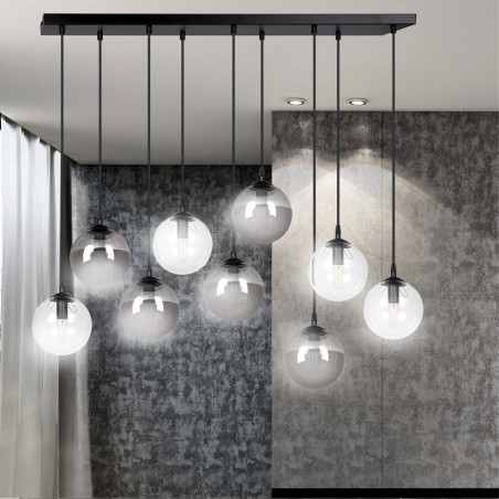 Regleta de techo Sagan Mix II (9 luces)