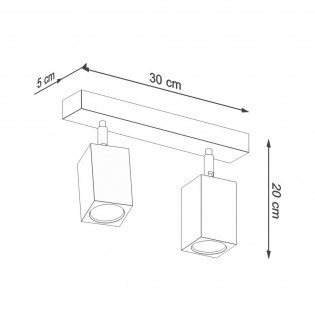 Ceiling track light Keke