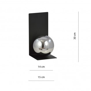 Wall Lamp Mage V Grey Mirror