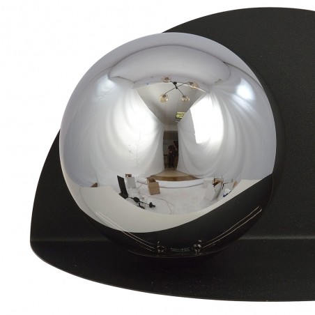 Wall Lamp Mage VI Grey Mirror