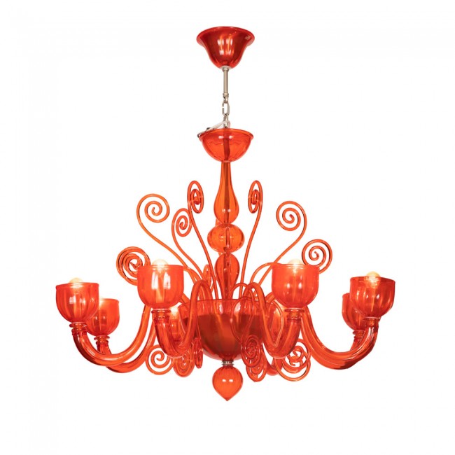 Glamour-Kronleuchter (8 Lichter)