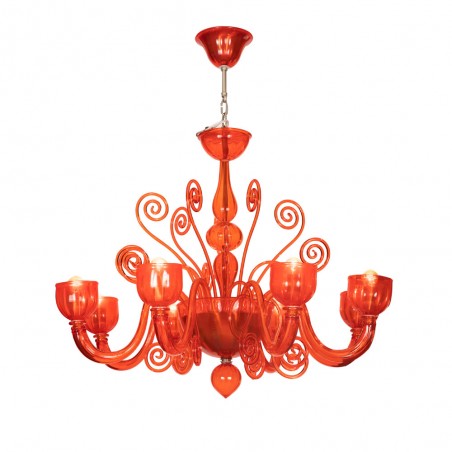 Glamour-Kronleuchter (8 Lichter)