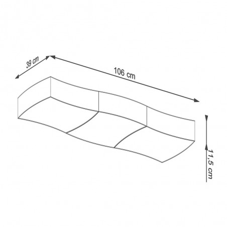Flush Light Square (6 Lights)