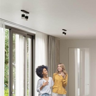 Ceiling track light Nero