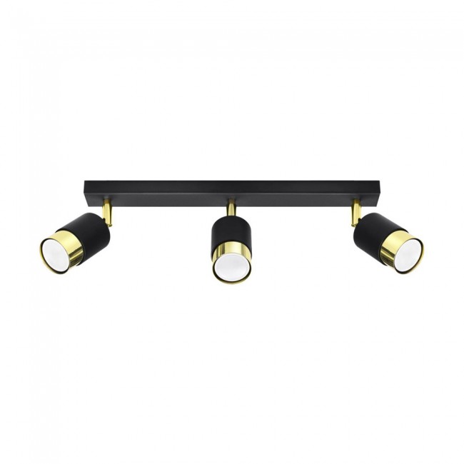 Ceiling track light Nero (3 Lights)