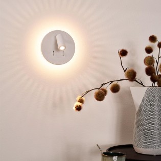 LED Wall Lamp with reader Bentjer (3W+11W)