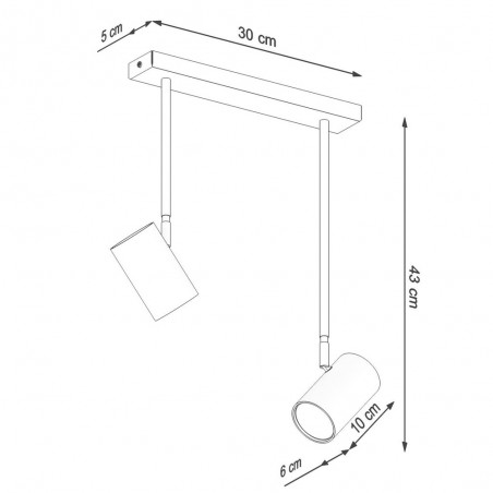 Pendant lamp Norano