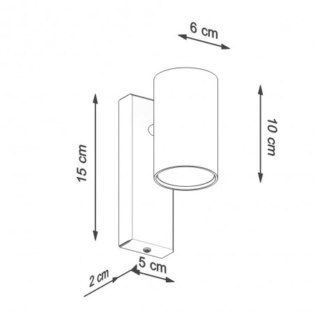 Wall lamp Utti