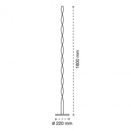 Gala LED-Stehleuchte (24W)