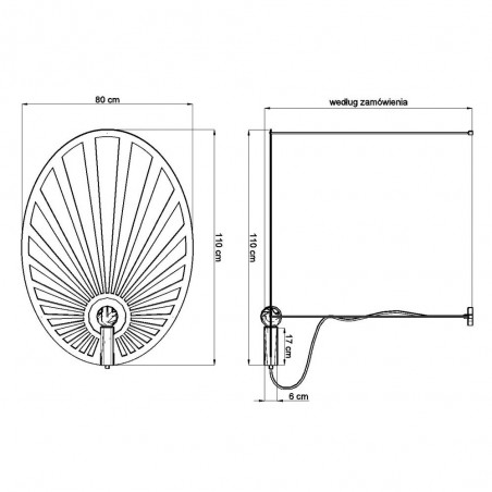 Pendant lamp Lehdet