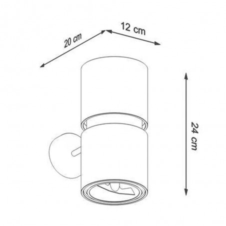 Wall lamp Kukkia