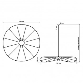 Pendant lamp Eskola II