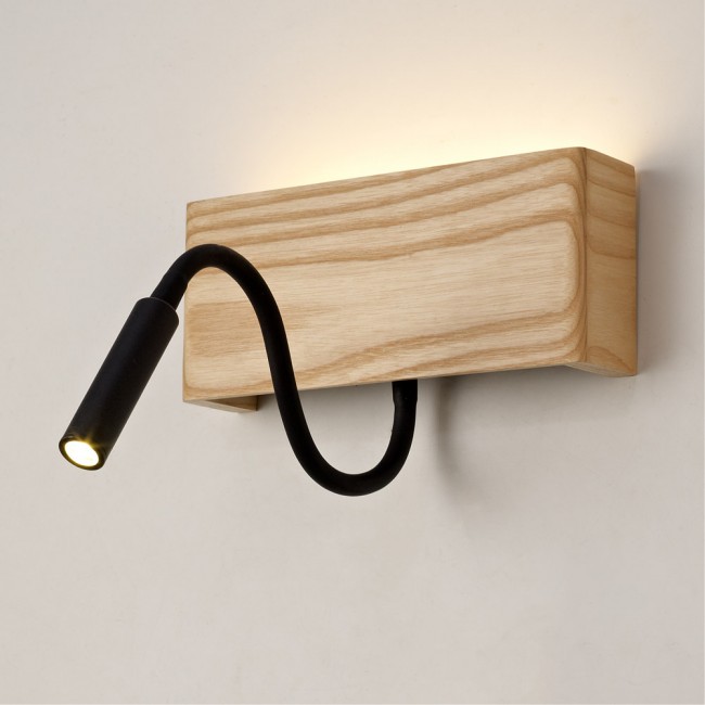 Wall Lamp with LED reader Ravel (5W+3W)