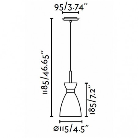 Pendant light RETRO
