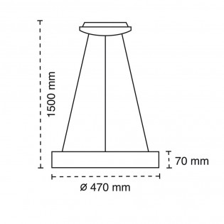 LED-Deckenleuchte Mad (28W)
