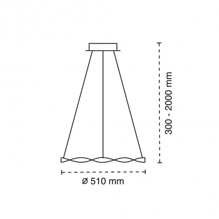 LED-Deckenleuchte Sand (22W)