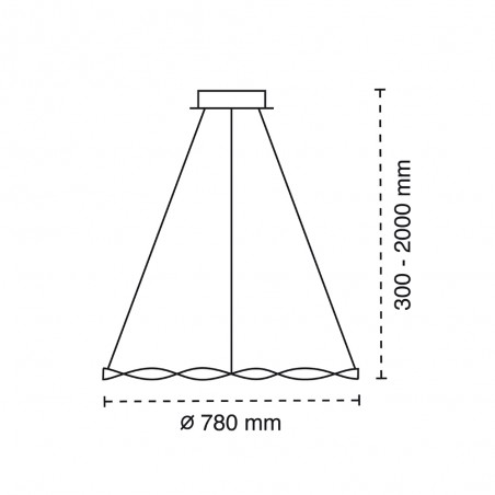 LED Ceiling Lamp Sand (36W)