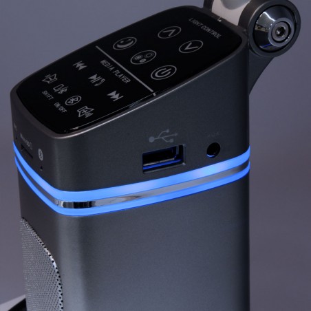 Oreon CCT LED Flexo mit Lautsprecher und USB (10W)