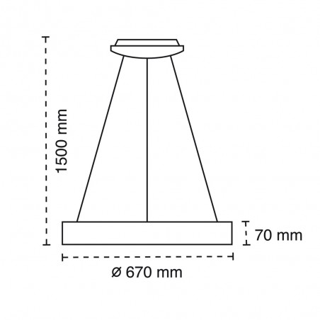 LED-Deckenleuchte Mad (42W)