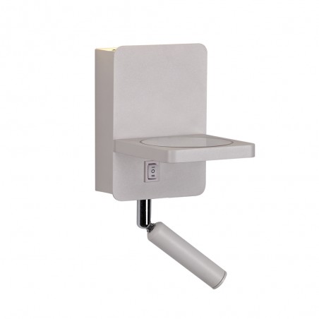 LED Wall Lamp with wireless charger Rob (5+3W)