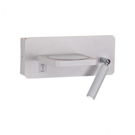LED-Wandleuchte mit kabellosem Ladegerät Rob III (5+3W)