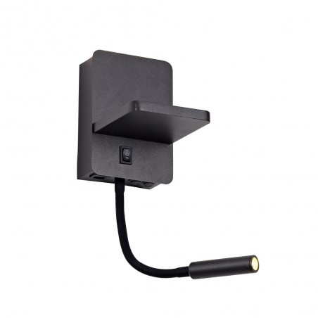 LED-Wandleuchte mit kabellosem Ladegerät Rob2 (5+3W)