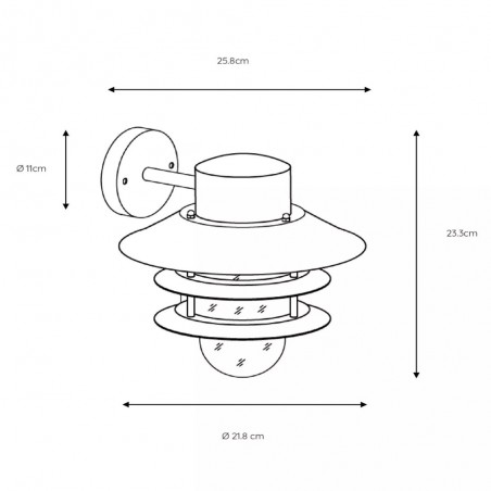 Outdoor Wall Lamp Zico