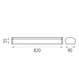 Wandleuchte Led Aldo (30W)