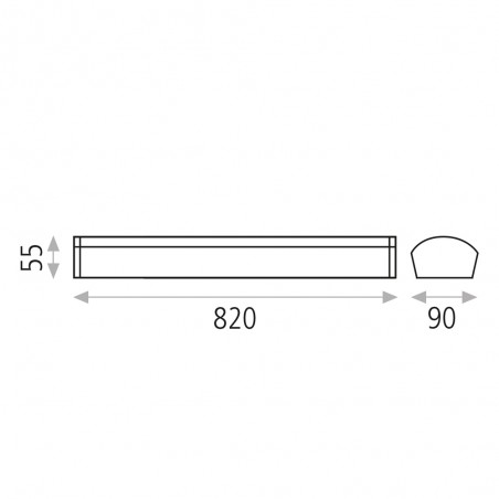 Wandleuchte Led Aldo (30W)